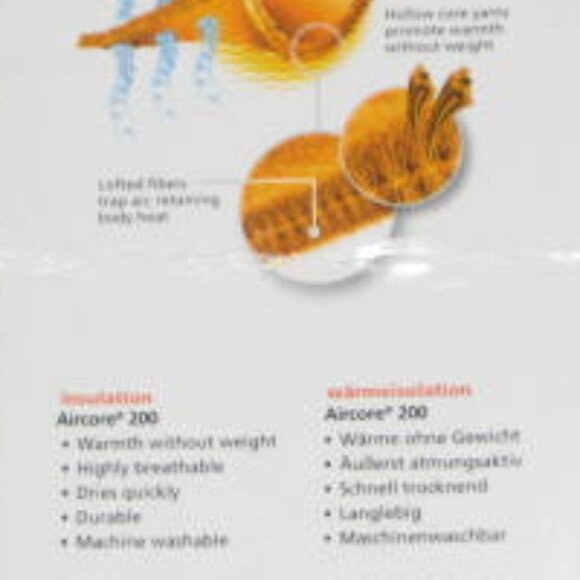 NWT Lands' End Polartec Aircore 200 Fleece Jacket LP Yellow Gold Full Zip Petite - Picture 13 of 14